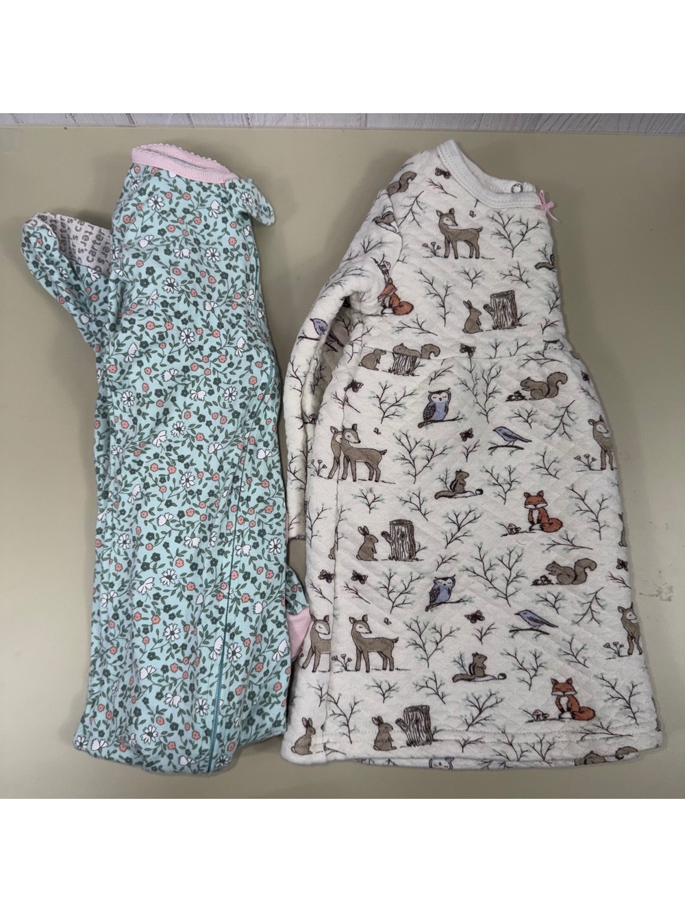 Carter’s & HB Girls 3T Woodland Dress & Pajama Bundle